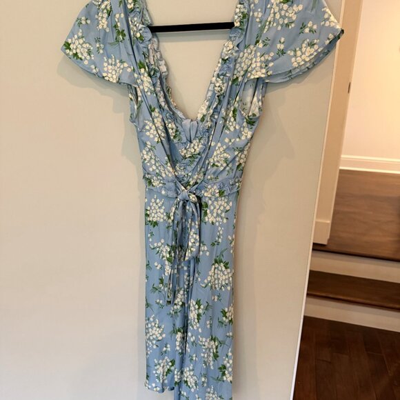 Doen Tayla Dress in Sky May Bell Floral SZ S - Picture 5 of 8